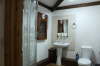Shower and toilet