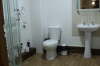Shower and toilet